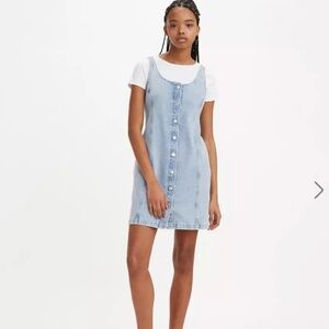 Levi's tuli button up denim jean dress